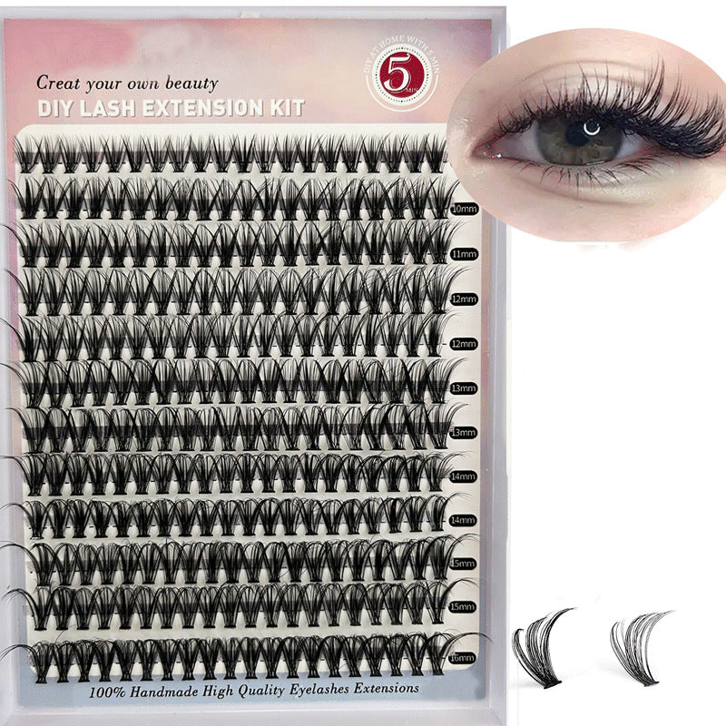 DIY eyelash extensions kit, Individual eyelash extensions, At-home eyelash kit, Professional lash kit