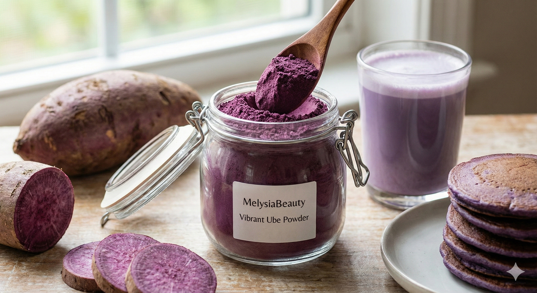 vibrant ube powder
