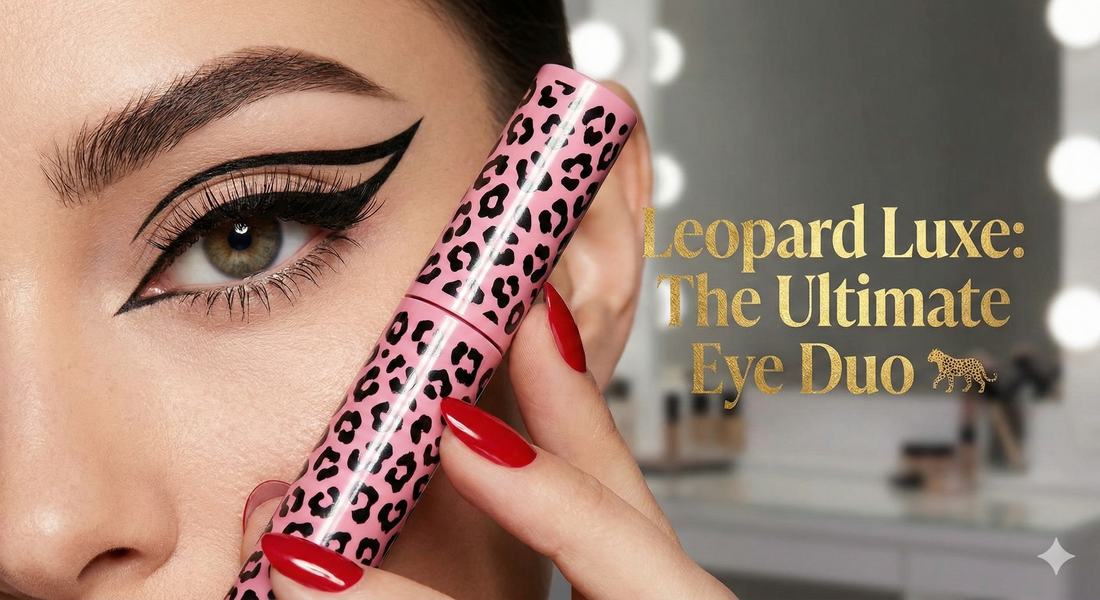 The "Wild Chic" Aesthetic: Why This Viral Leopard Print Eye Duo is The 2026 Makeup Bag Essential.