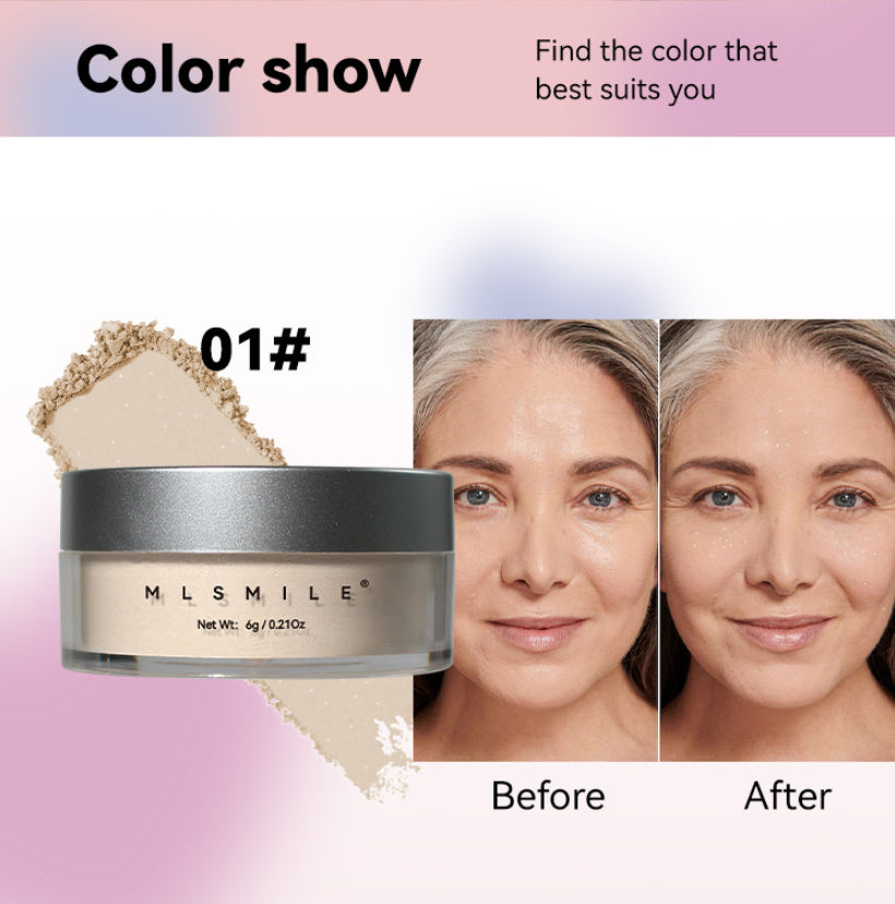 Waterproof Oil Control Loose Powder, oil control loose powder, waterproof loose powder, matte setting powder, loose powder for oily skin, long lasting loose powder, shine control powder, makeup setting powder, face loose powder, matte makeup powder