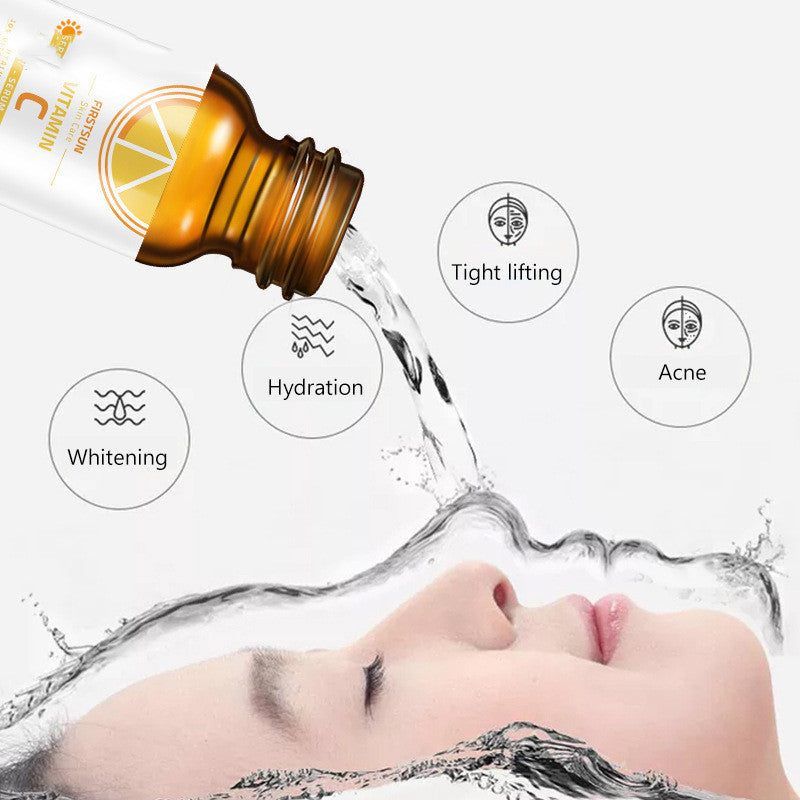 Pure Vitamin C Essence, vitamin c essence, brightening essence, glow essence, skin renewal essence, vitamin c skincare, lightweight face essence, radiant skin essence, daily skincare essence, skin brightening treatment