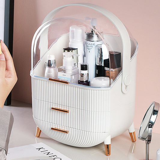 高級アクリル製メイクアップオーガナイザー（引き出し付き）™