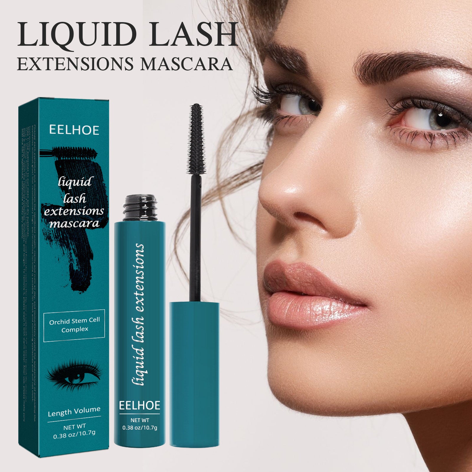 Curling mascara, EELHOE mascara, Volumizing mascara, Long-lasting mascara