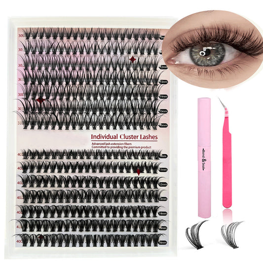DIY eyelash extensions kit, Individual eyelash extensions, At-home eyelash kit, Professional lash kit