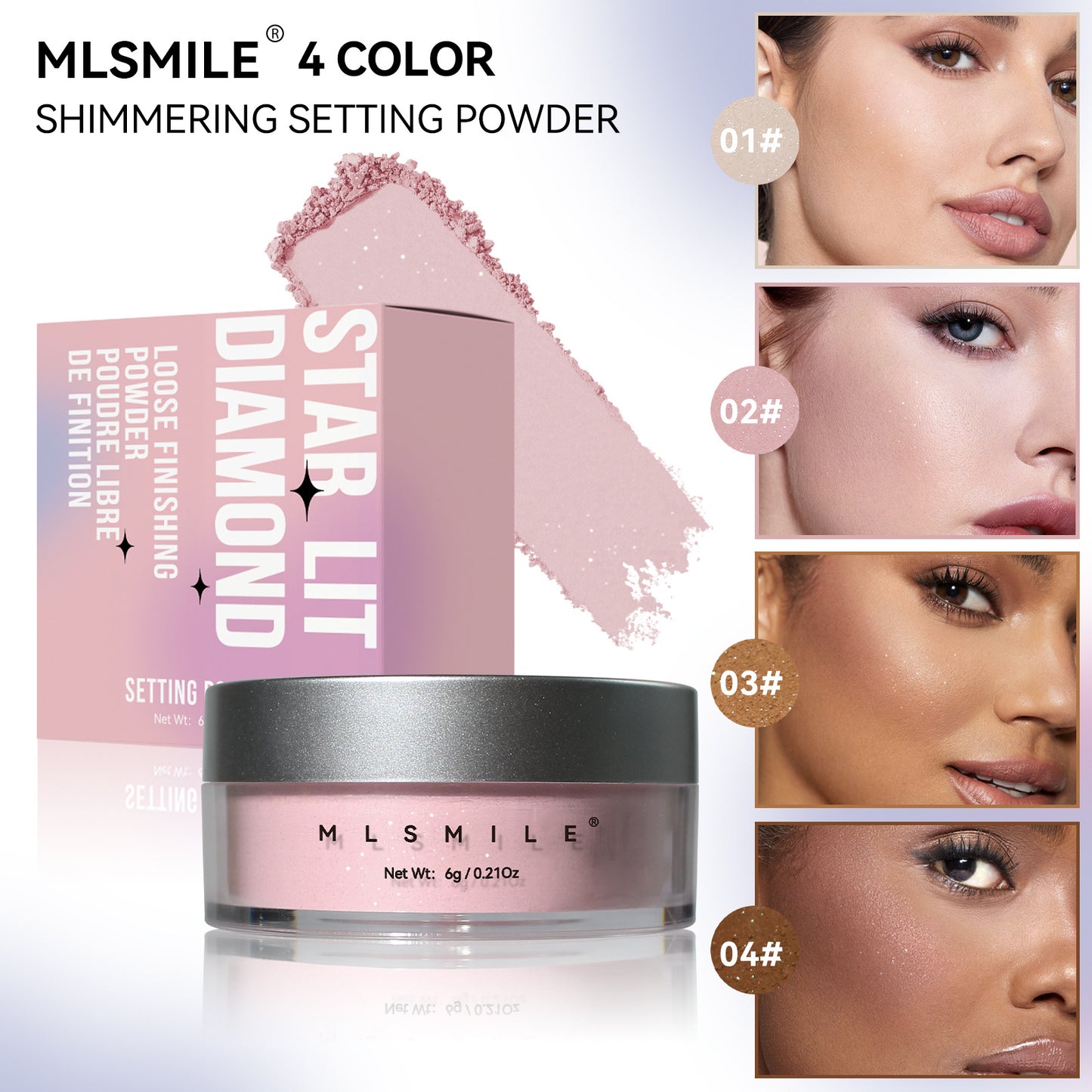 Waterproof Oil Control Loose Powder, oil control loose powder, waterproof loose powder, matte setting powder, loose powder for oily skin, long lasting loose powder, shine control powder, makeup setting powder, face loose powder, matte makeup powder