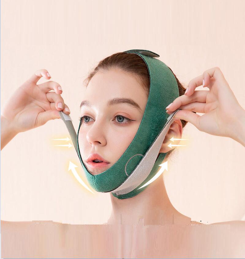 V-line face shaping mask, MelysiaBeauty face mask, Jawline lifting mask, Face slimming mask,