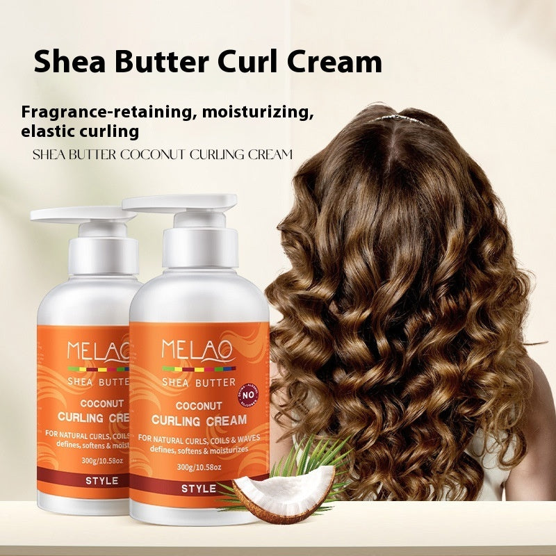 Melysia curly hair cream,  curl defining cream,  frizz control for curly hair,  moisturizing curl cream,  natural curly hair styling cream,  curl enhancing hair product,  cream for curly and coily hair