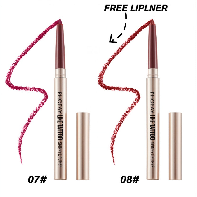 Long Lasting Lip Liner Pencil, long wear lip liner, lip liner pencil, smudge proof lip liner, precise lip liner, makeup lip liner, lip definition pencil, lipstick base liner, professional lip liner, durable lip liner