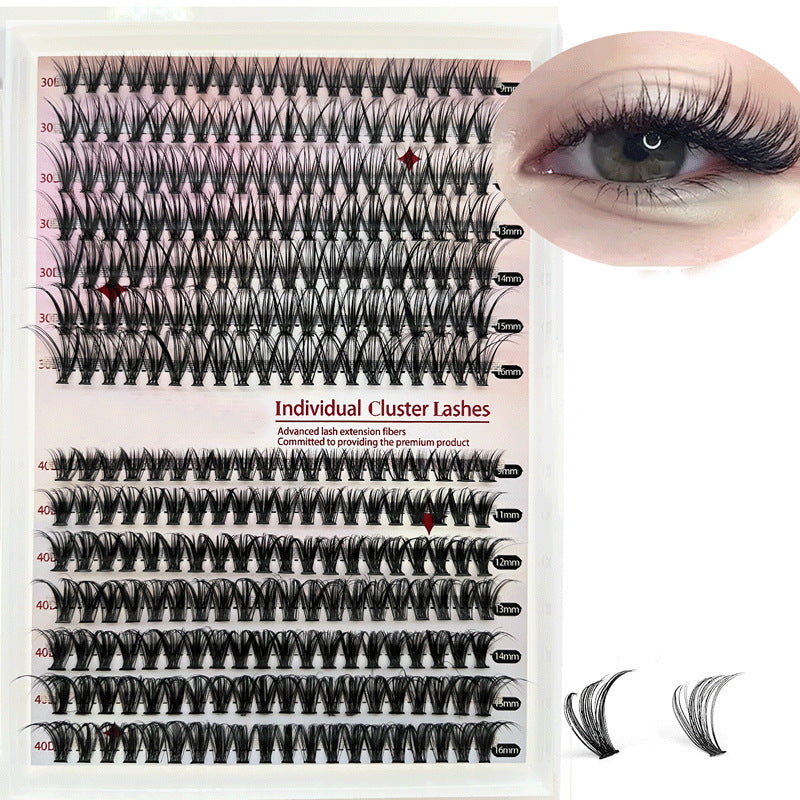 DIY eyelash extensions kit, Individual eyelash extensions, At-home eyelash kit, Professional lash kit