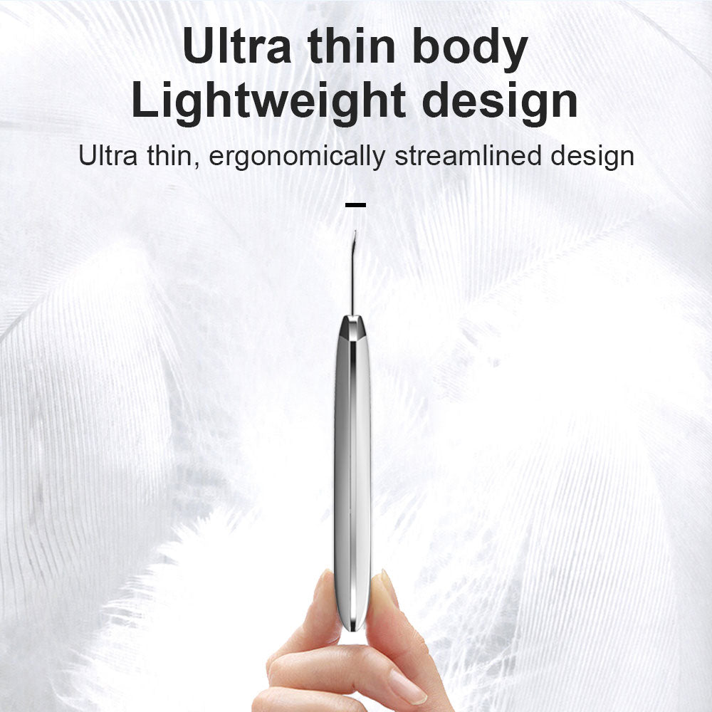 Ultrasonic Skin Scrubber for Deep Pore Cleansing, ultrasonic skin scrubber, deep pore cleansing device, facial skin scrubber, ultrasonic facial tool, pore cleansing device, skincare exfoliation tool, skin cleansing scrubber, at home facial device, ultrasonic skincare tool