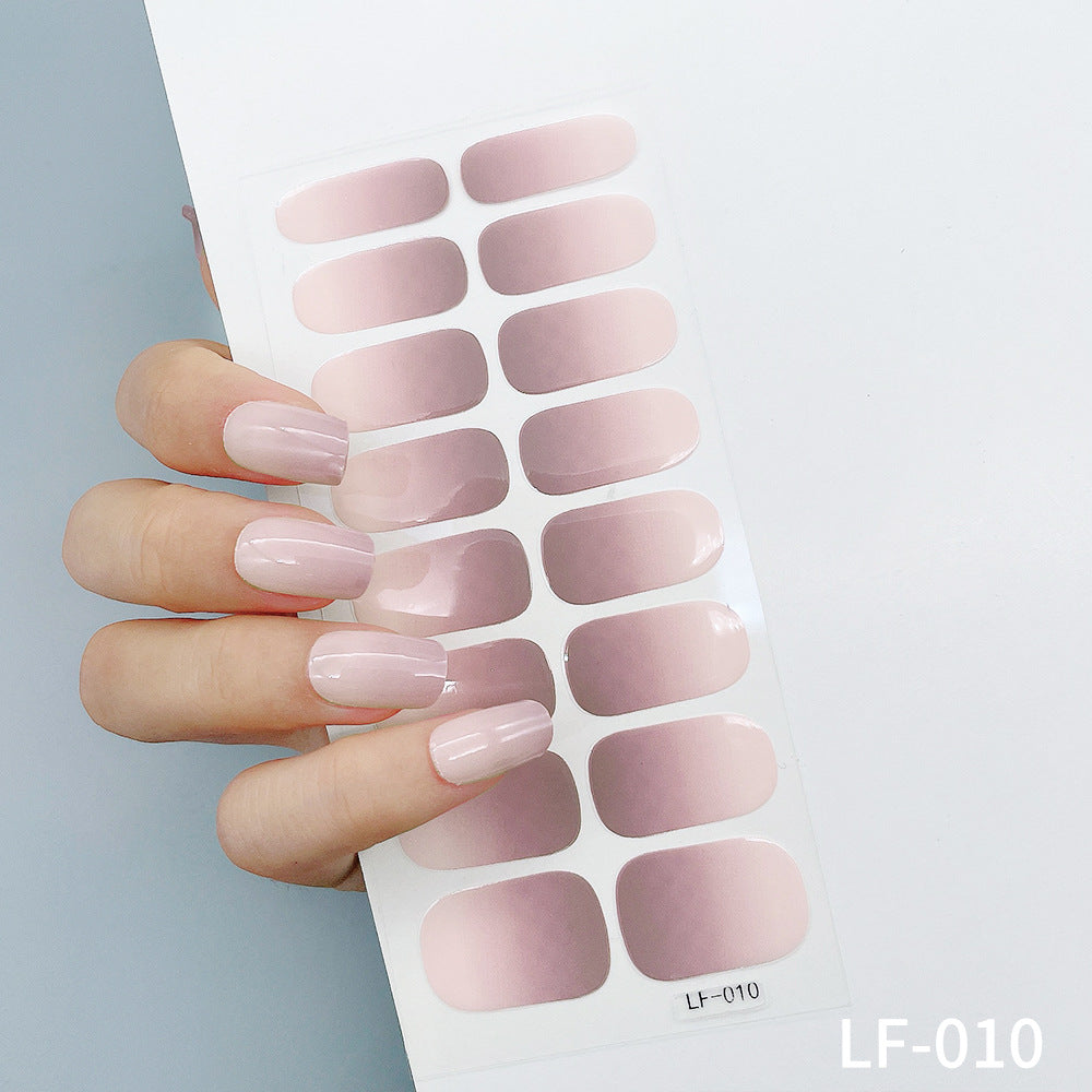Solid Color Nail Art Stickers, nail art stickers, minimalist nail stickers, solid color nail wraps, easy nail design, DIY nail stickers, long-lasting nail stickers, nail decoration stickers, press on nail art, modern nail stickers