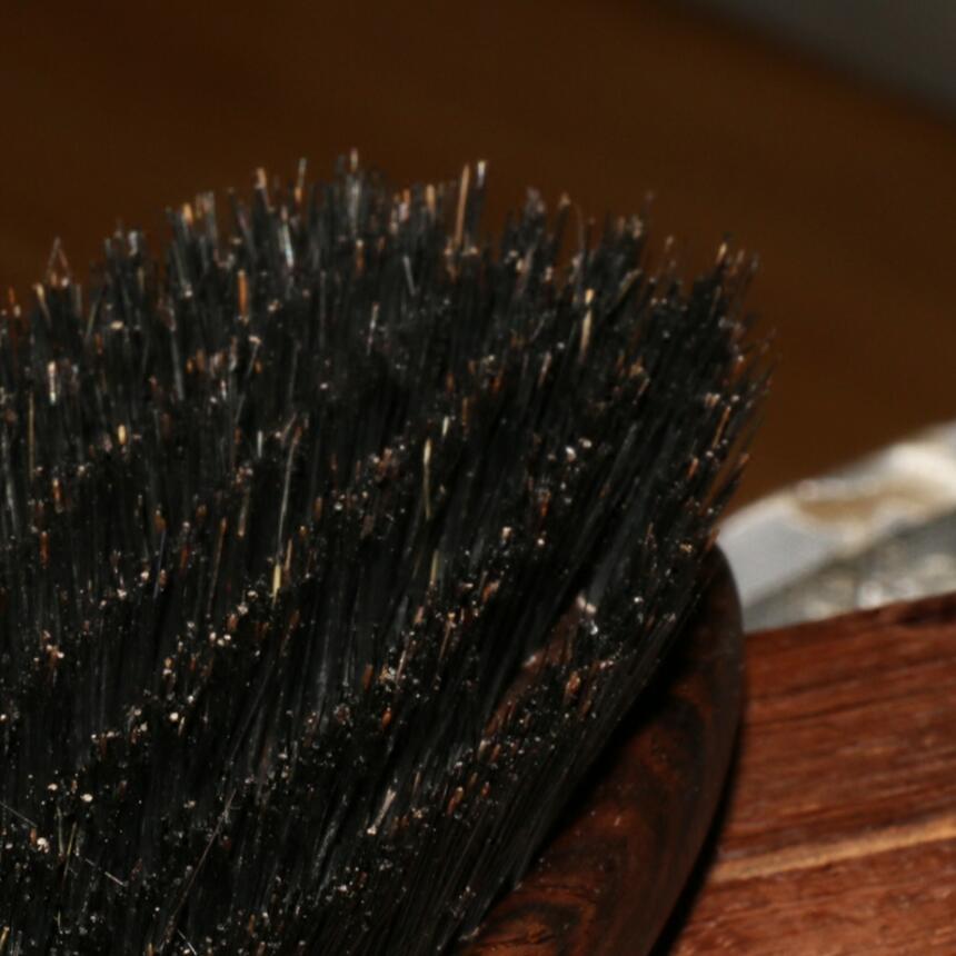 Melysia™ Silk-Glide — The Professional Boar Bristle & Shine-Enhancing Brush