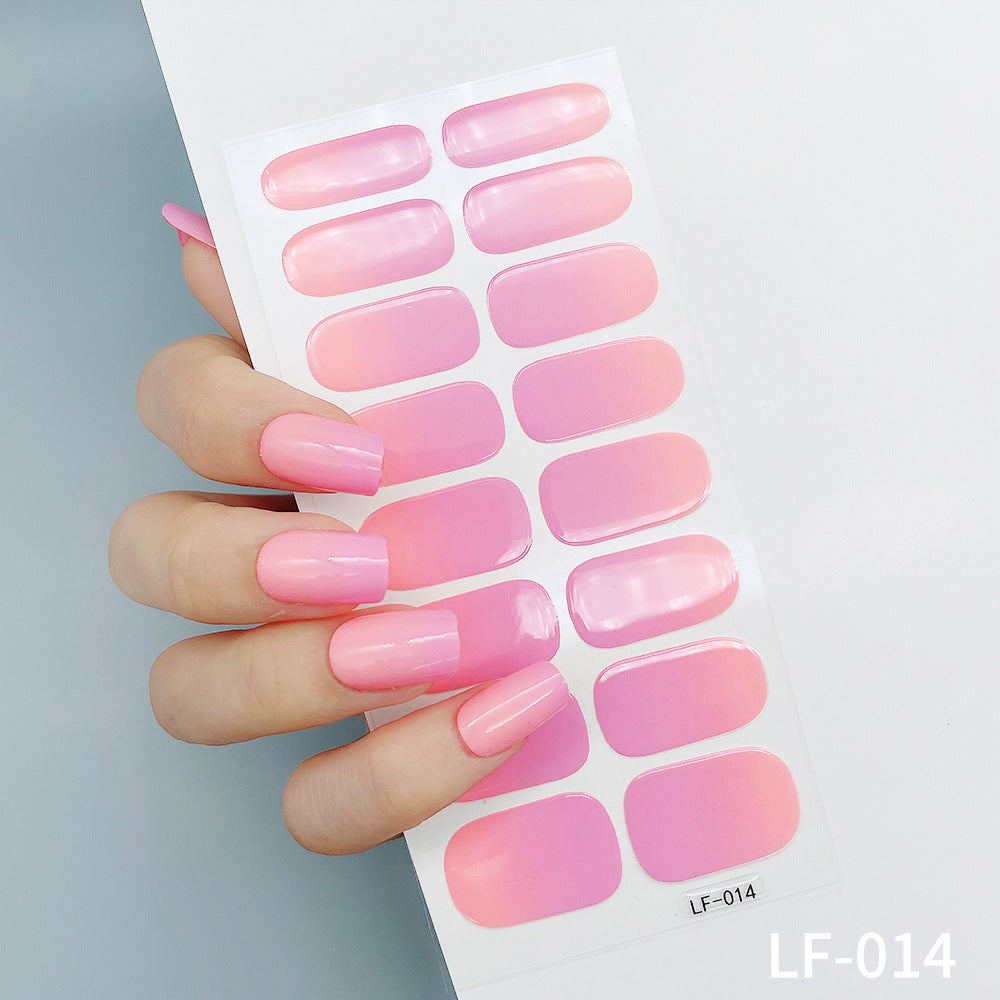 Solid Color Nail Art Stickers, nail art stickers, minimalist nail stickers, solid color nail wraps, easy nail design, DIY nail stickers, long-lasting nail stickers, nail decoration stickers, press on nail art, modern nail stickers