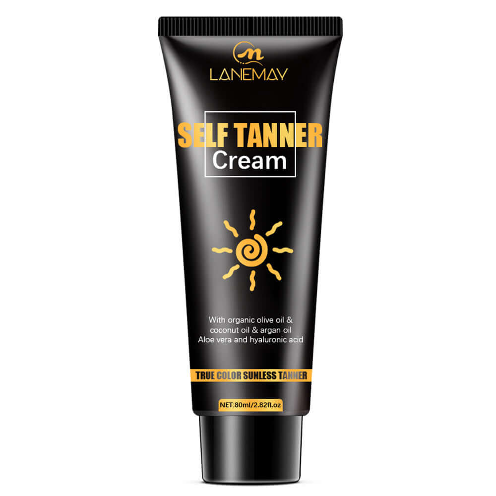 Deep Tanning Cream, gradual tanning cream, natural tanning lotion, sunless tan cream, moisturizing tanning cream, streak-free tan, body tanning cream, face and body tan, radiant skin tan, sun-kissed glow cream