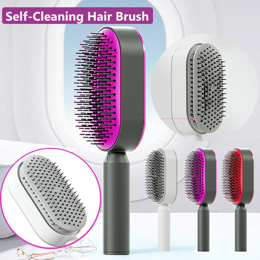 Melysia™ Clean-Sweep — The Self-Cleaning Professional Massage Brush