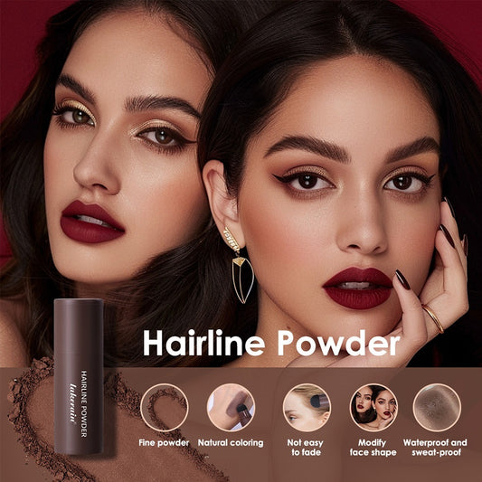 Hairline Powder for Forehead Contouring, hairline contour powder, forehead contour powder, hairline makeup powder, face contour powder, natural hairline powder, forehead shaping makeup, contour powder for hairline, makeup hairline enhancer, facial contouring powder