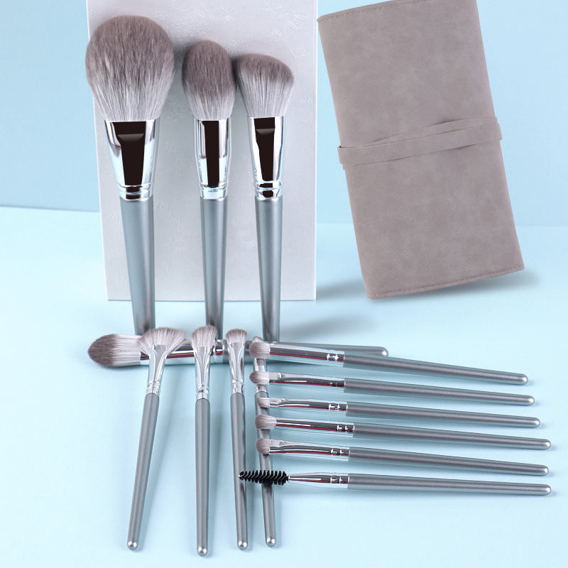 14 piece makeup brush set, Professional makeup brush set, MelysiaBeauty brushes, Complete makeup brush kit