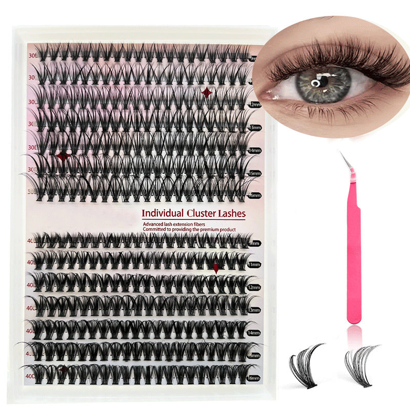 DIY eyelash extensions kit, Individual eyelash extensions, At-home eyelash kit, Professional lash kit