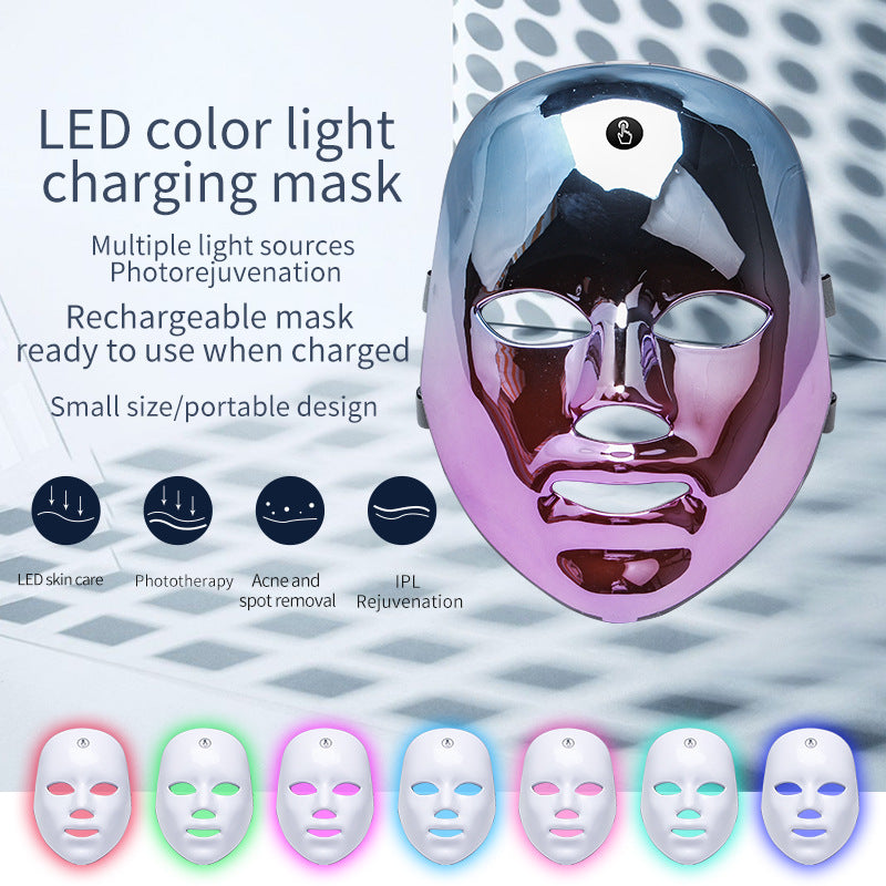 LED light therapy face mask