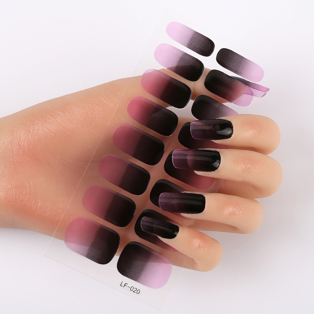 Solid Color Nail Art Stickers, nail art stickers, minimalist nail stickers, solid color nail wraps, easy nail design, DIY nail stickers, long-lasting nail stickers, nail decoration stickers, press on nail art, modern nail stickers