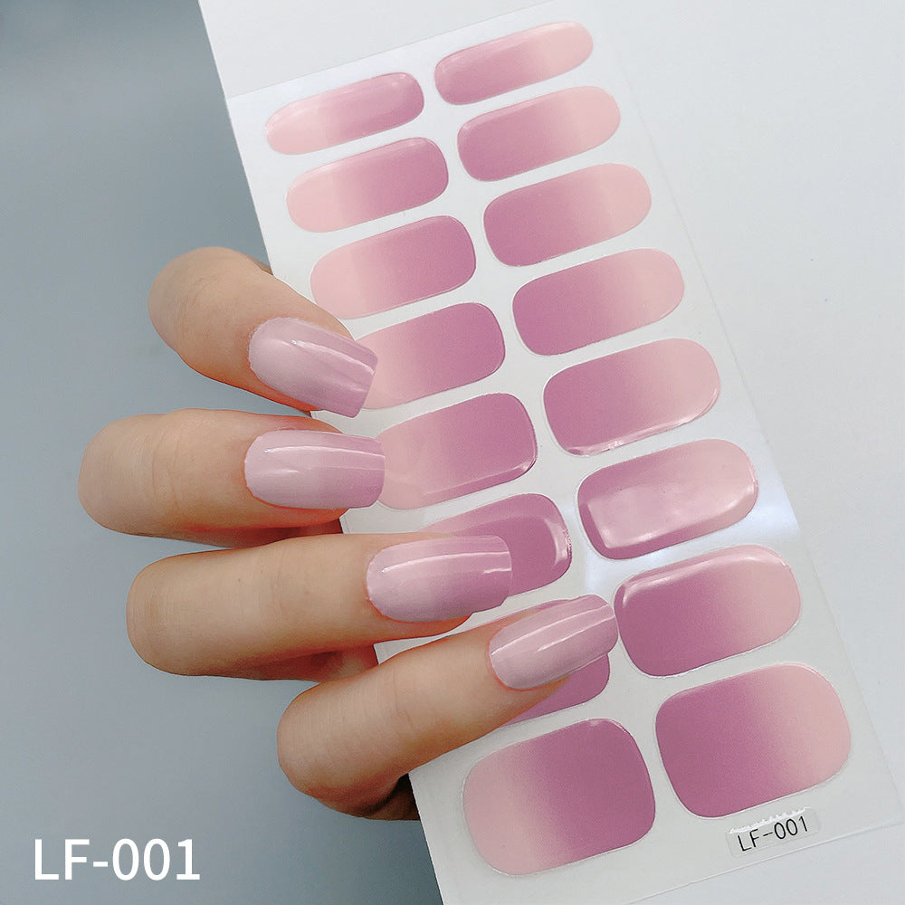 Solid Color Nail Art Stickers, nail art stickers, minimalist nail stickers, solid color nail wraps, easy nail design, DIY nail stickers, long-lasting nail stickers, nail decoration stickers, press on nail art, modern nail stickers