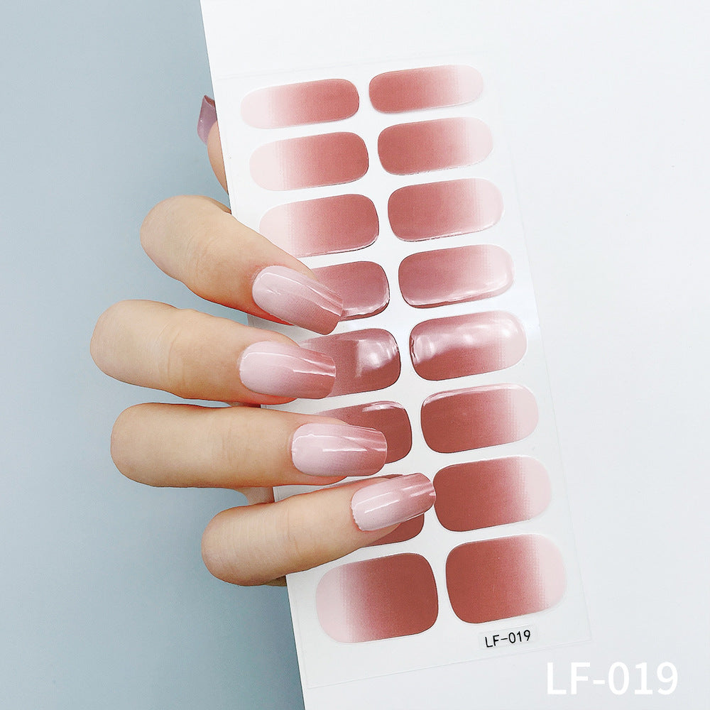 Solid Color Nail Art Stickers, nail art stickers, minimalist nail stickers, solid color nail wraps, easy nail design, DIY nail stickers, long-lasting nail stickers, nail decoration stickers, press on nail art, modern nail stickers